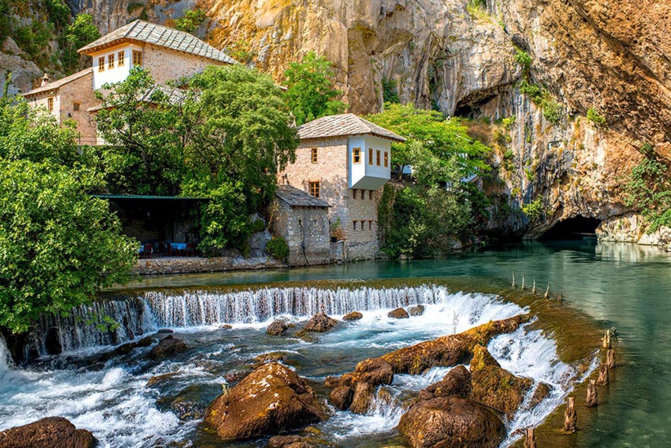 Villa Mediterrano Pool & Tavern Mostar Buna エクステリア 写真